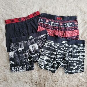 SAXX VIBE Boxer Briefs - Lot of 4